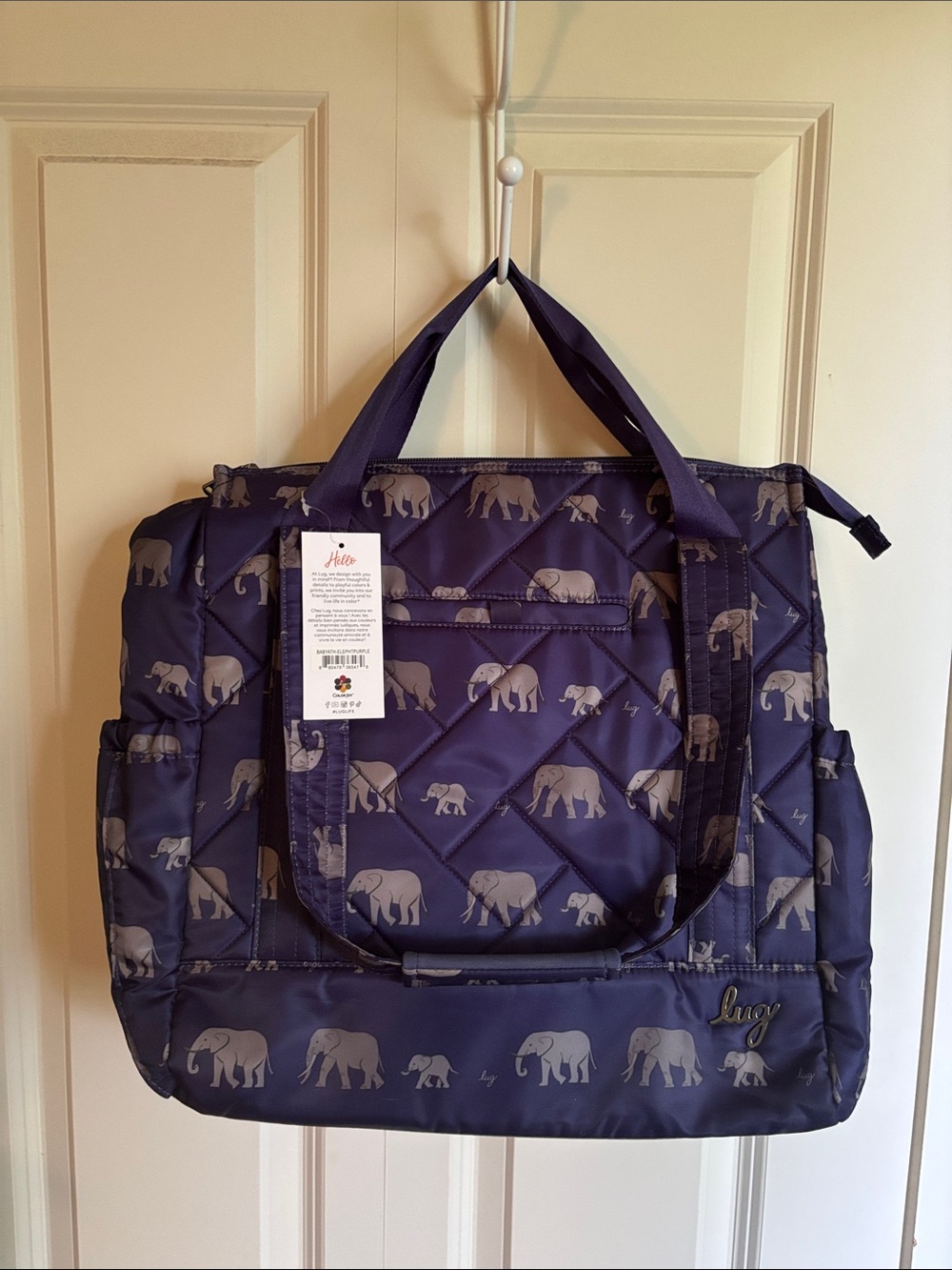 LUG - Zip top Yacht Tote (“Baby Yacht”)